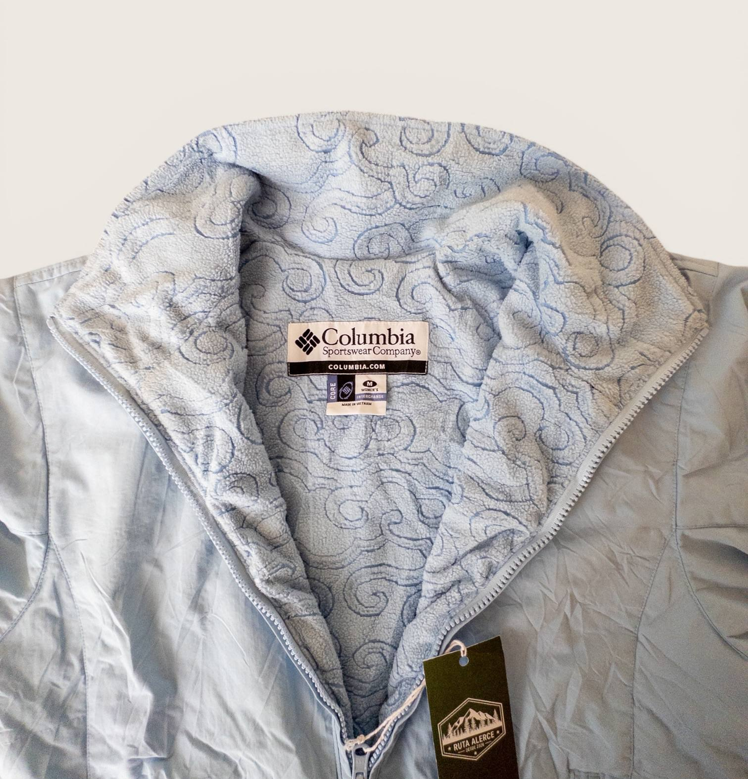 Chaqueta Columbia Light Blue 3