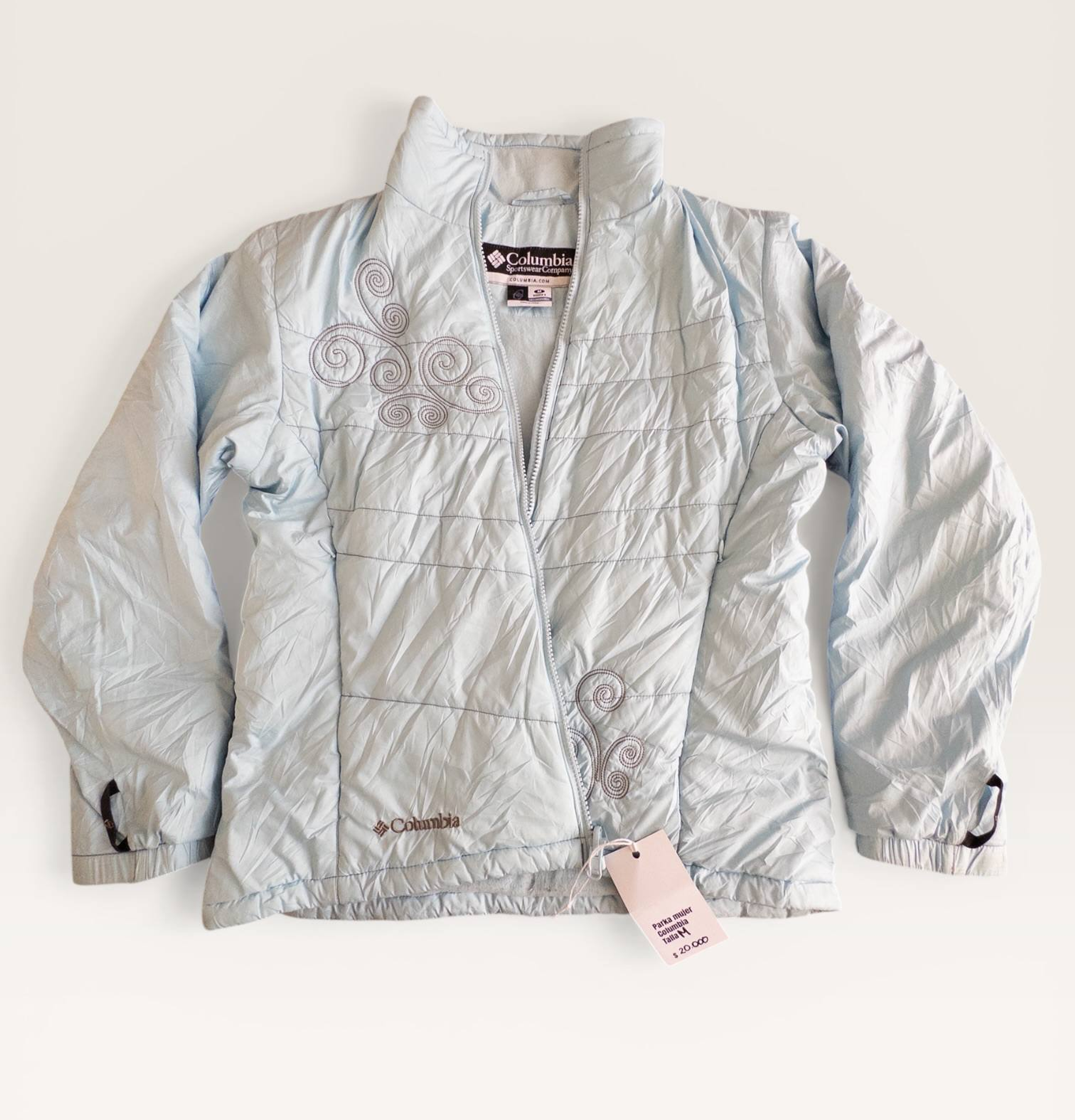 Chaqueta Columbia Ice Blue 5