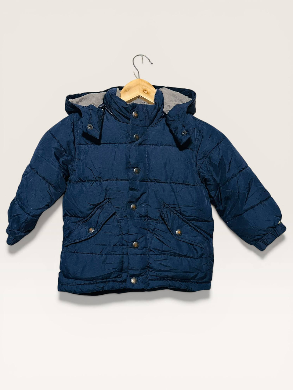 Parka Acolchada Baby Gap con Forro de Polar 1
