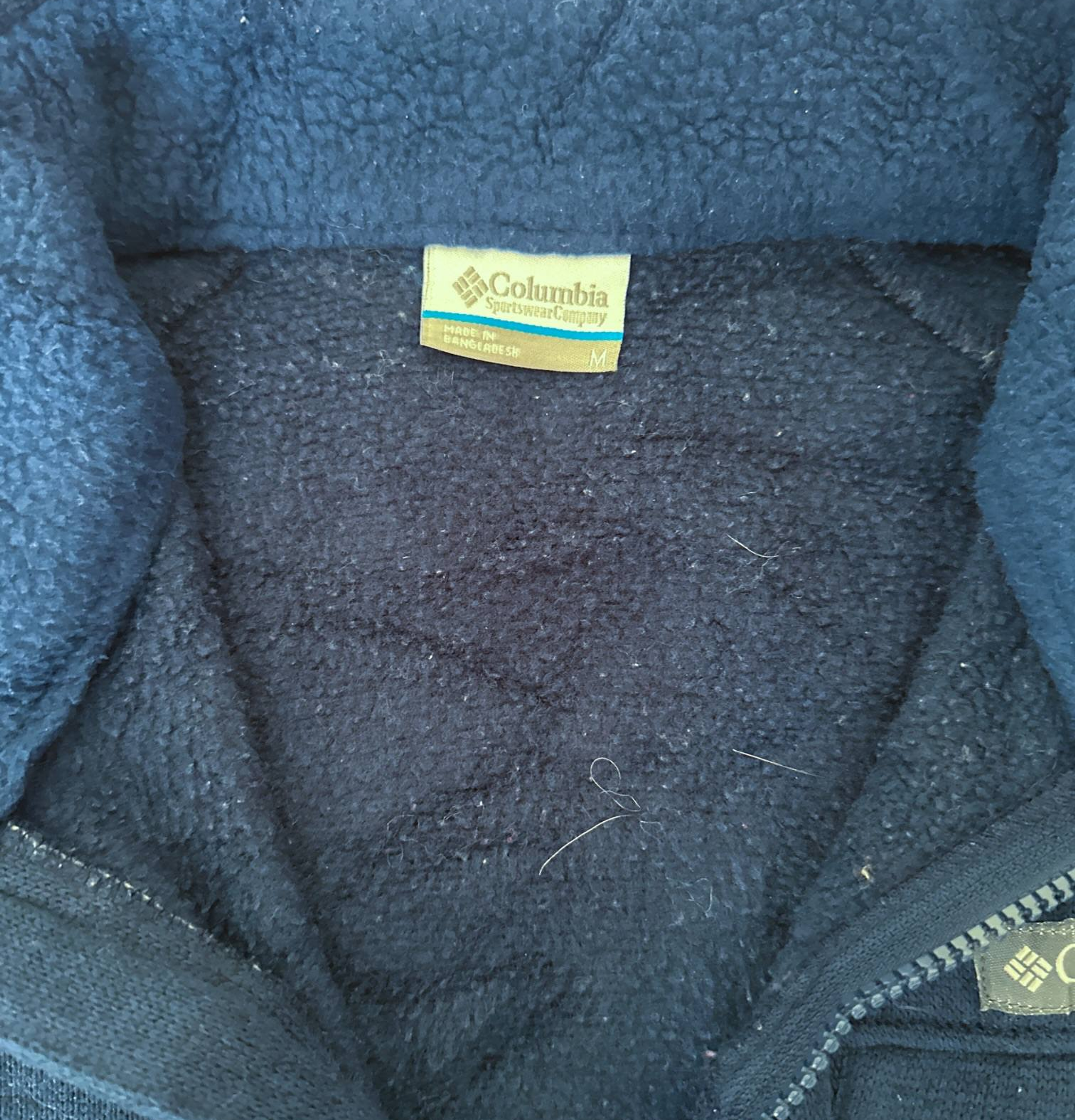 Polerón Columbia Sweater-Fleece con Medio Cierre - Talla M 2