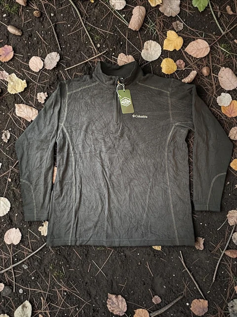Polar Fleece Columbia Half-Zip – Talla L