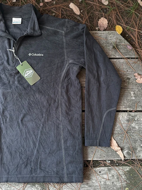 Polar Fleece Columbia Half-Zip – Talla L