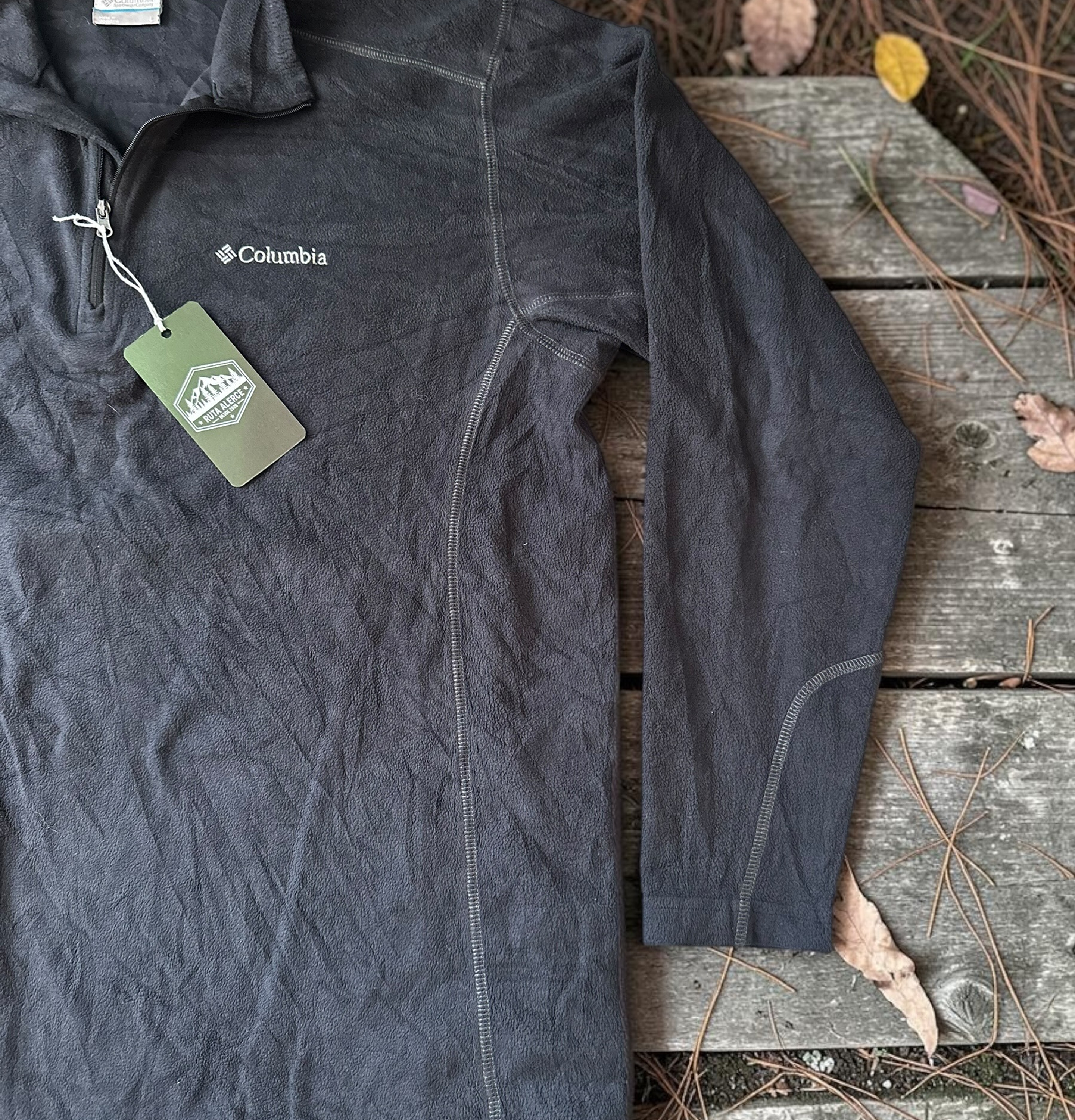 Polar Fleece Columbia Half-Zip – Talla L 2