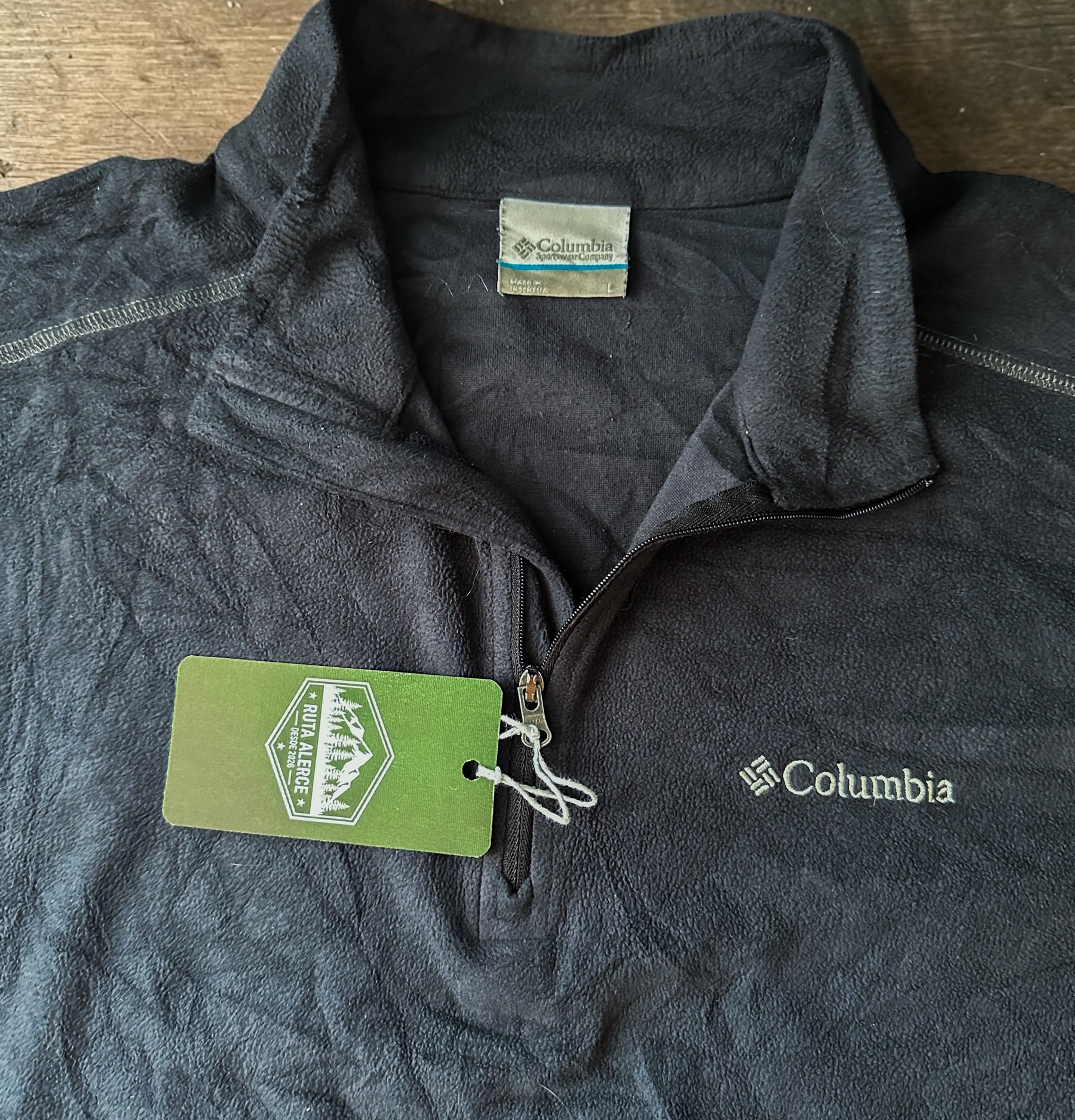 Polar Fleece Columbia Half-Zip – Talla L 3