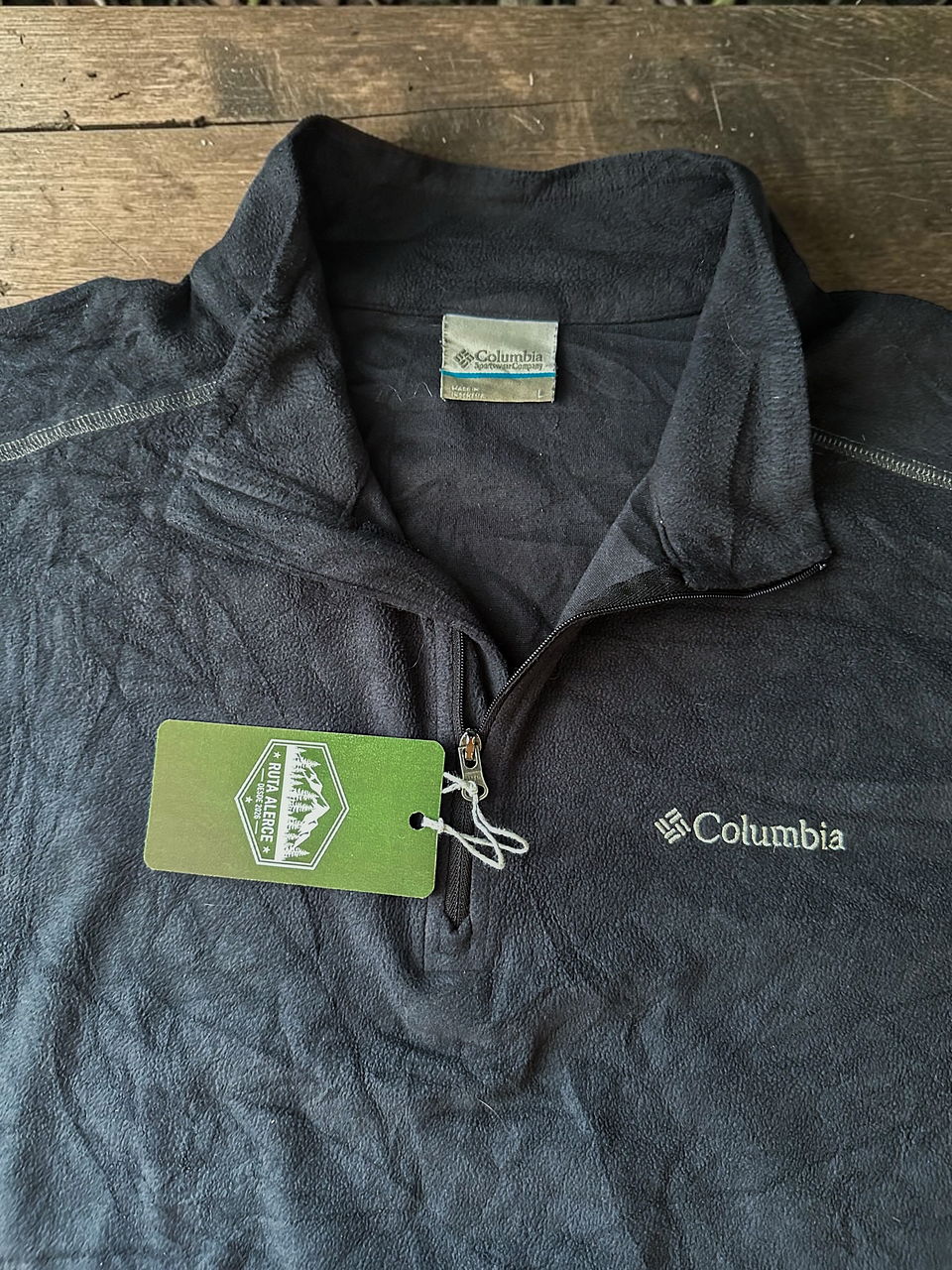 Polar Fleece Columbia Half-Zip – Talla L 3