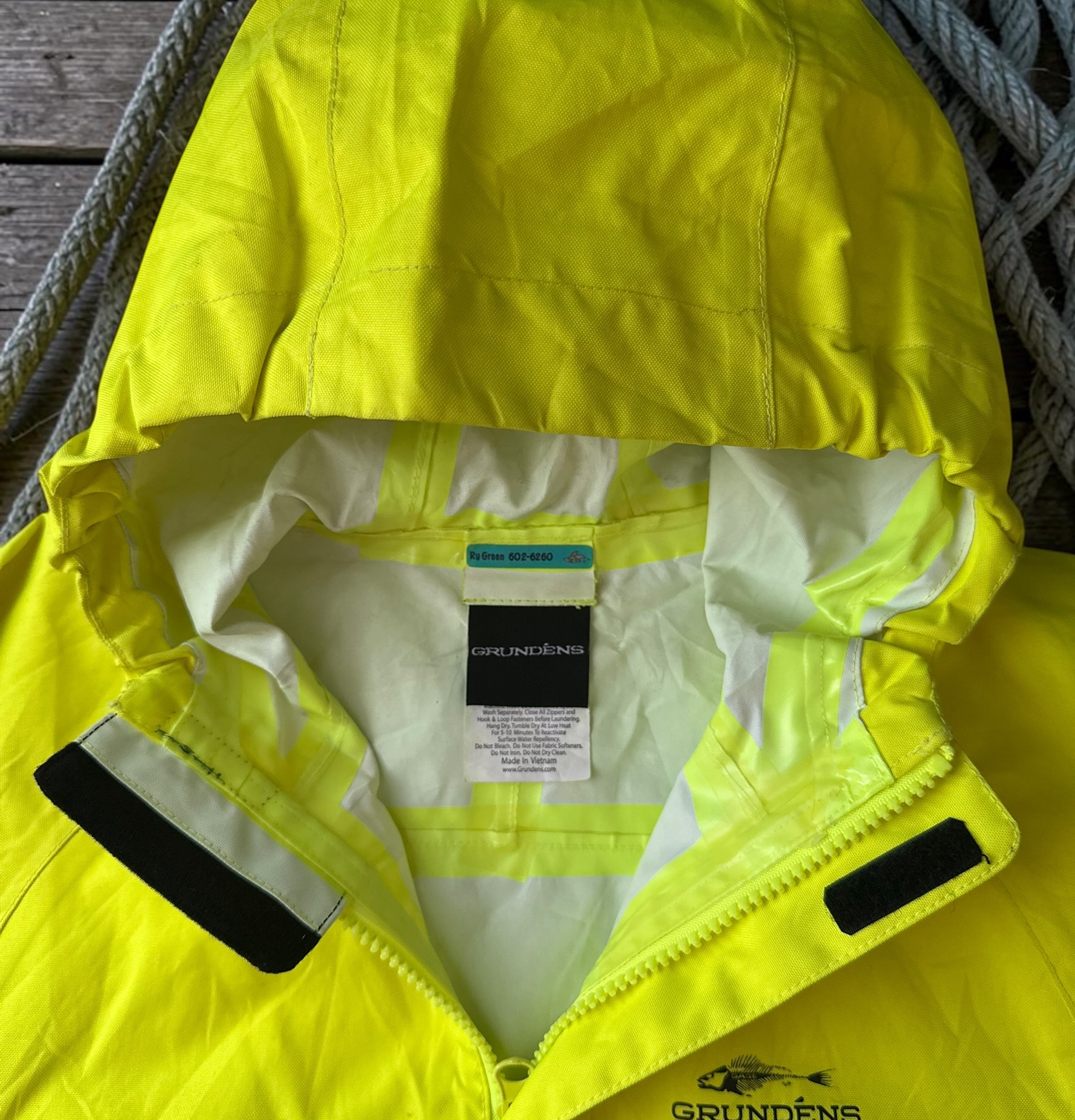 Chaqueta Impermeable Grundéns WeatherWatch - Talla 8 3