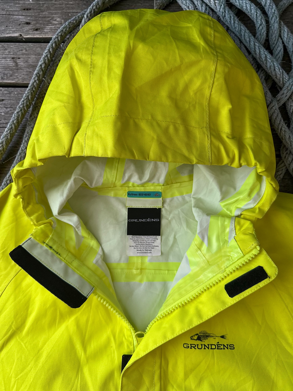 Chaqueta Impermeable Grundéns WeatherWatch - Talla 8 3