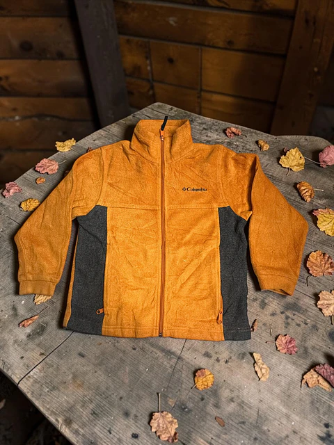 Polar Fleece Columbia "Steens Mountain" Colorblock – Talla 8 