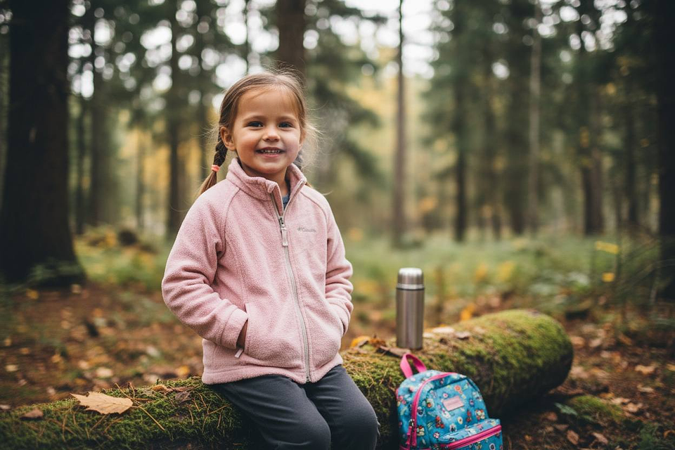 Polar Fleece Columbia – Talla 4T (Toddler Girls) 1