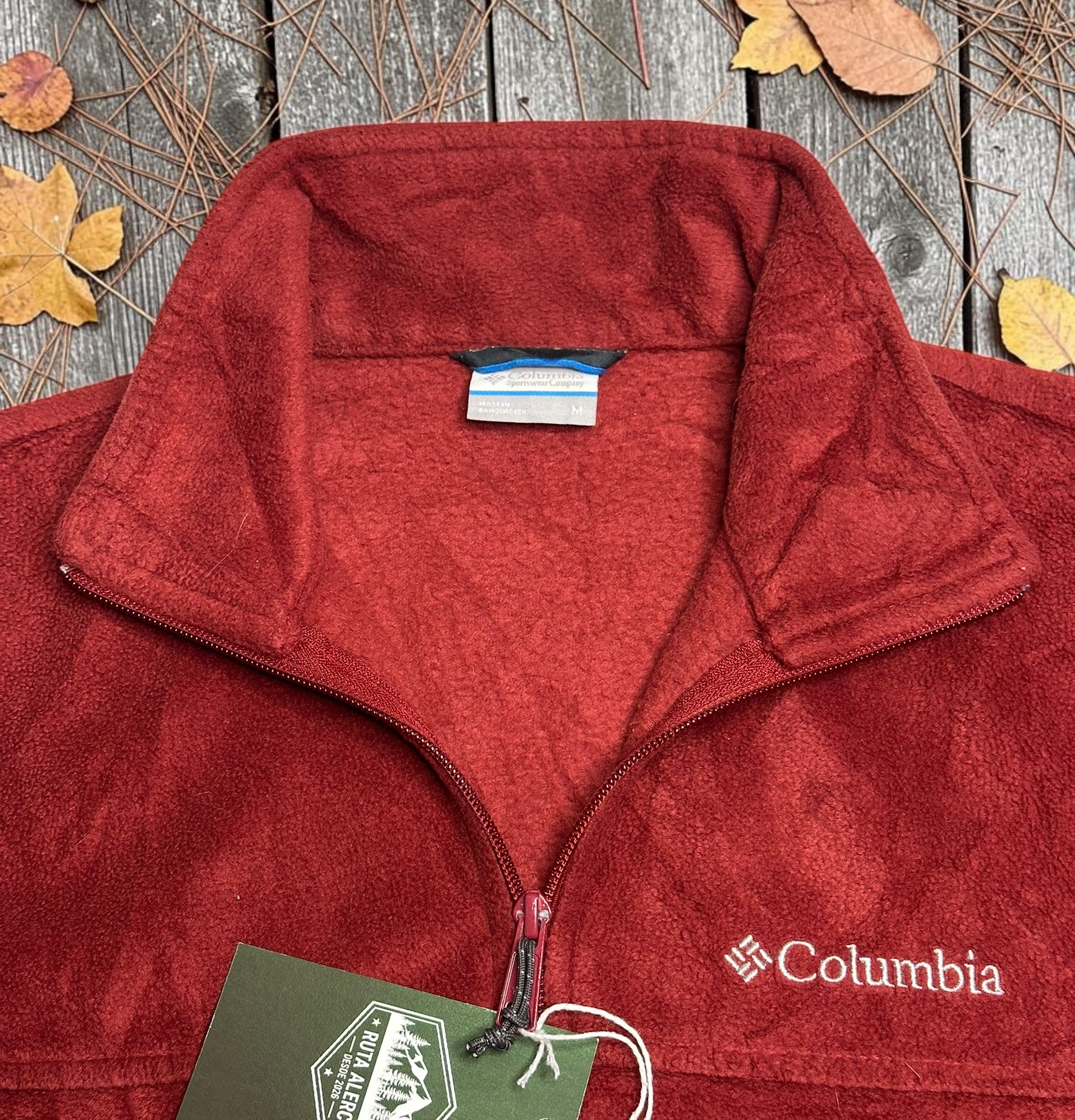 Polar Fleece Columbia Full-Zip – Talla M 2