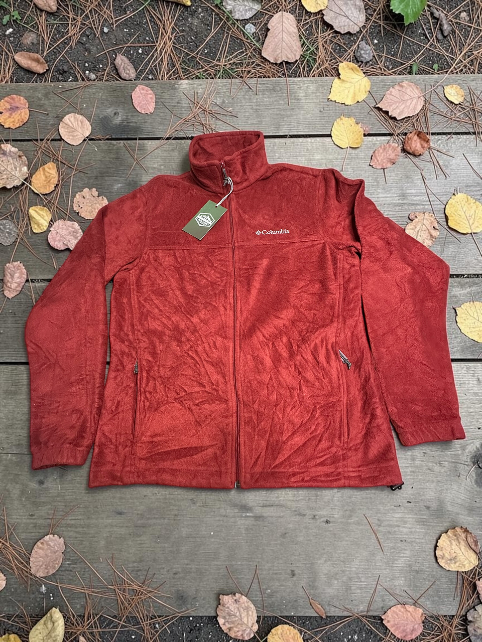 Polar Fleece Columbia Full-Zip – Talla M 1