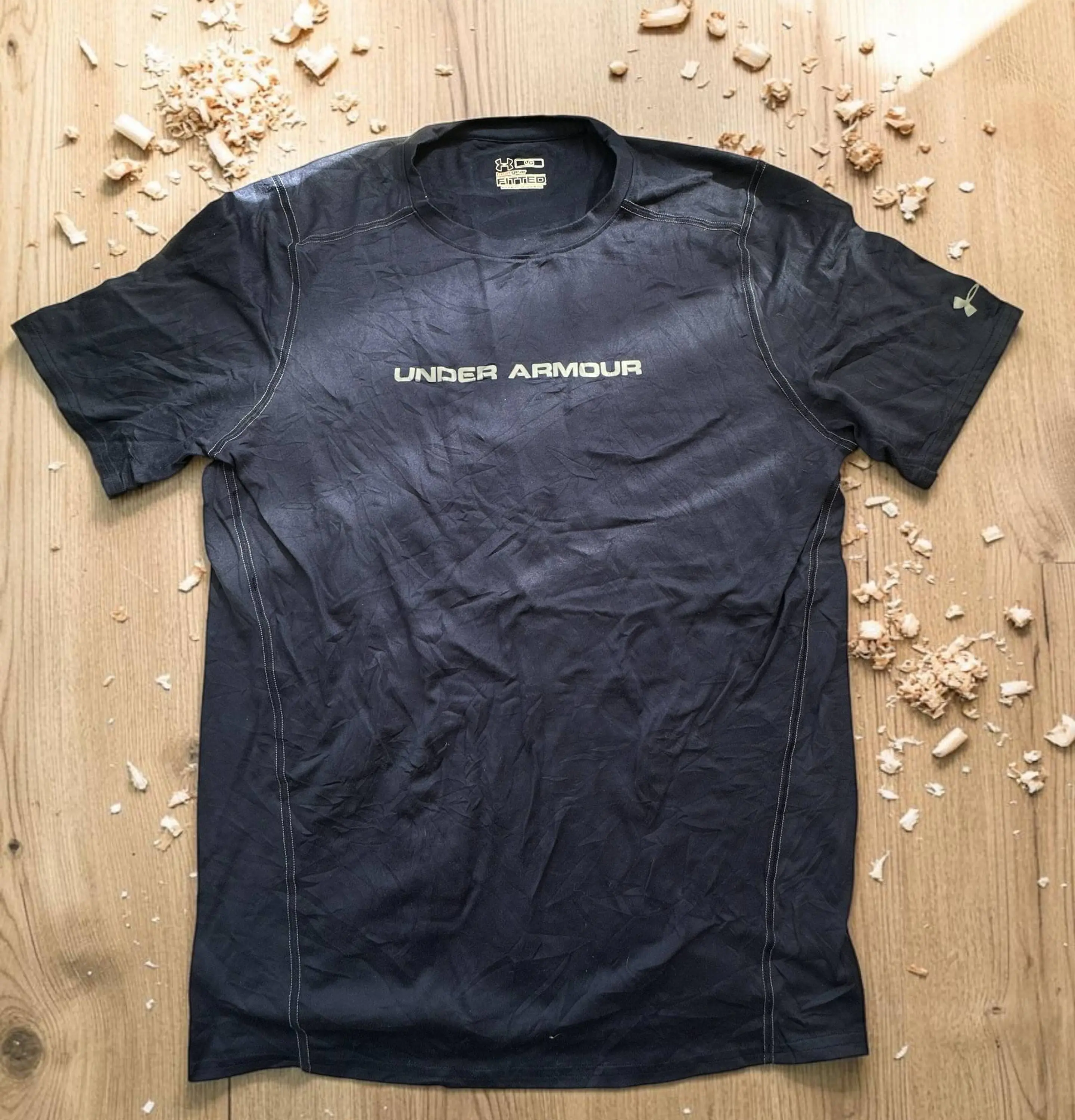 Under Armour HeatGear Fitted | Polera Técnica Hombre | Talla L 1