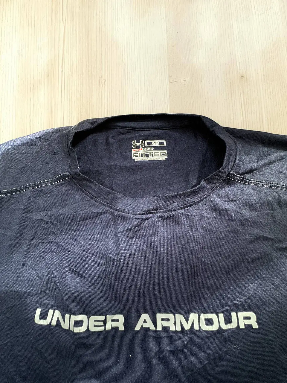 Under Armour HeatGear Fitted | Polera Técnica Hombre | Talla L 2