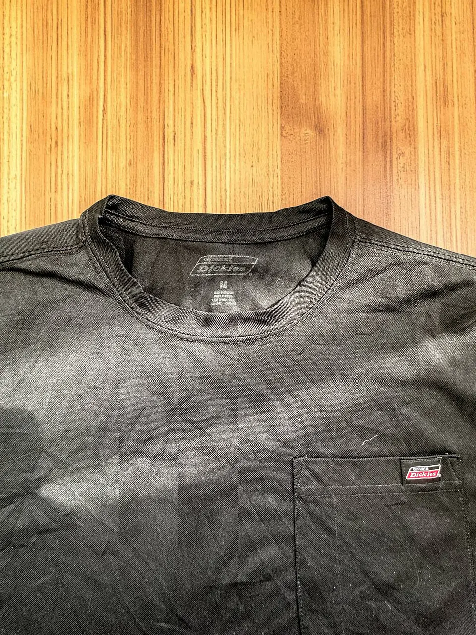 Dickies | Polera Manga Larga con Bolsillo Hombre | Talla M 2