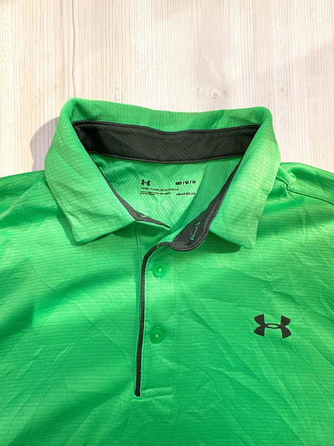 Under Armour HeatGear | Polo Técnica Hombre | Talla M