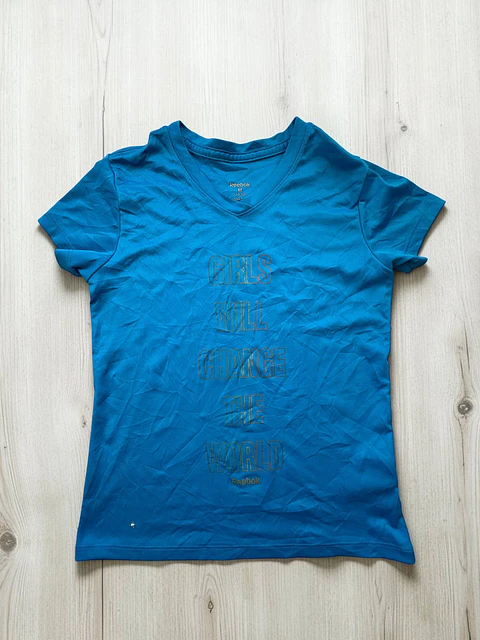 Reebok | Polera Técnica Niña | Talla M (10-12)