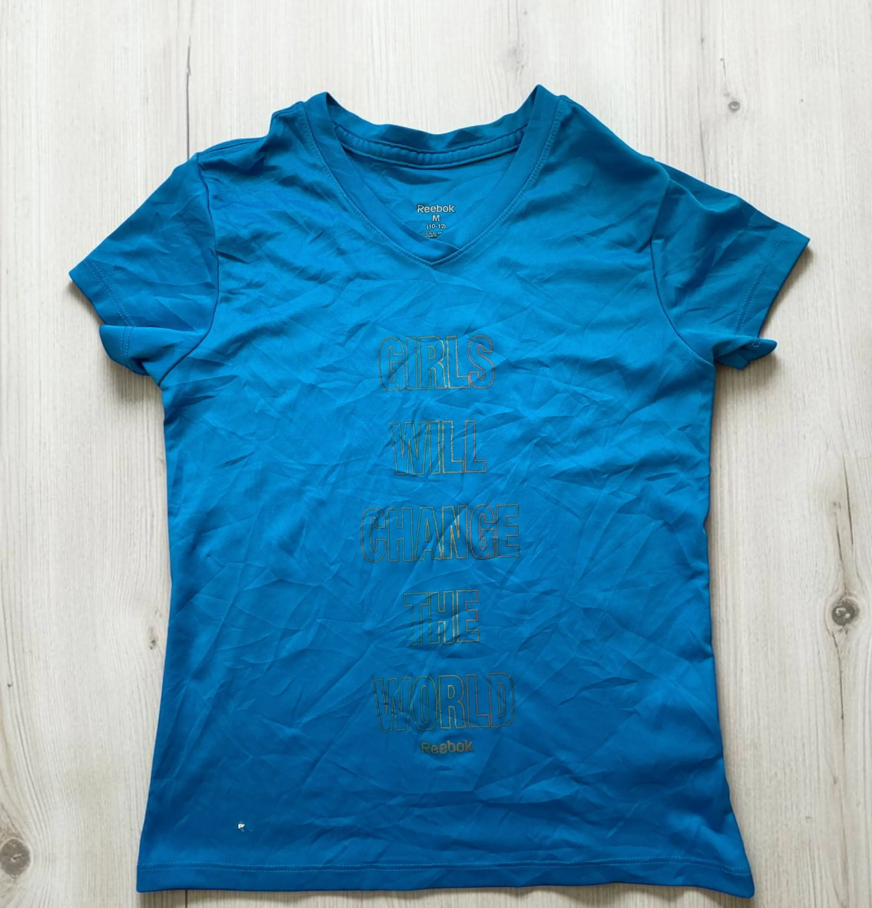 Reebok | Polera Técnica Niña | Talla M (10-12) 1