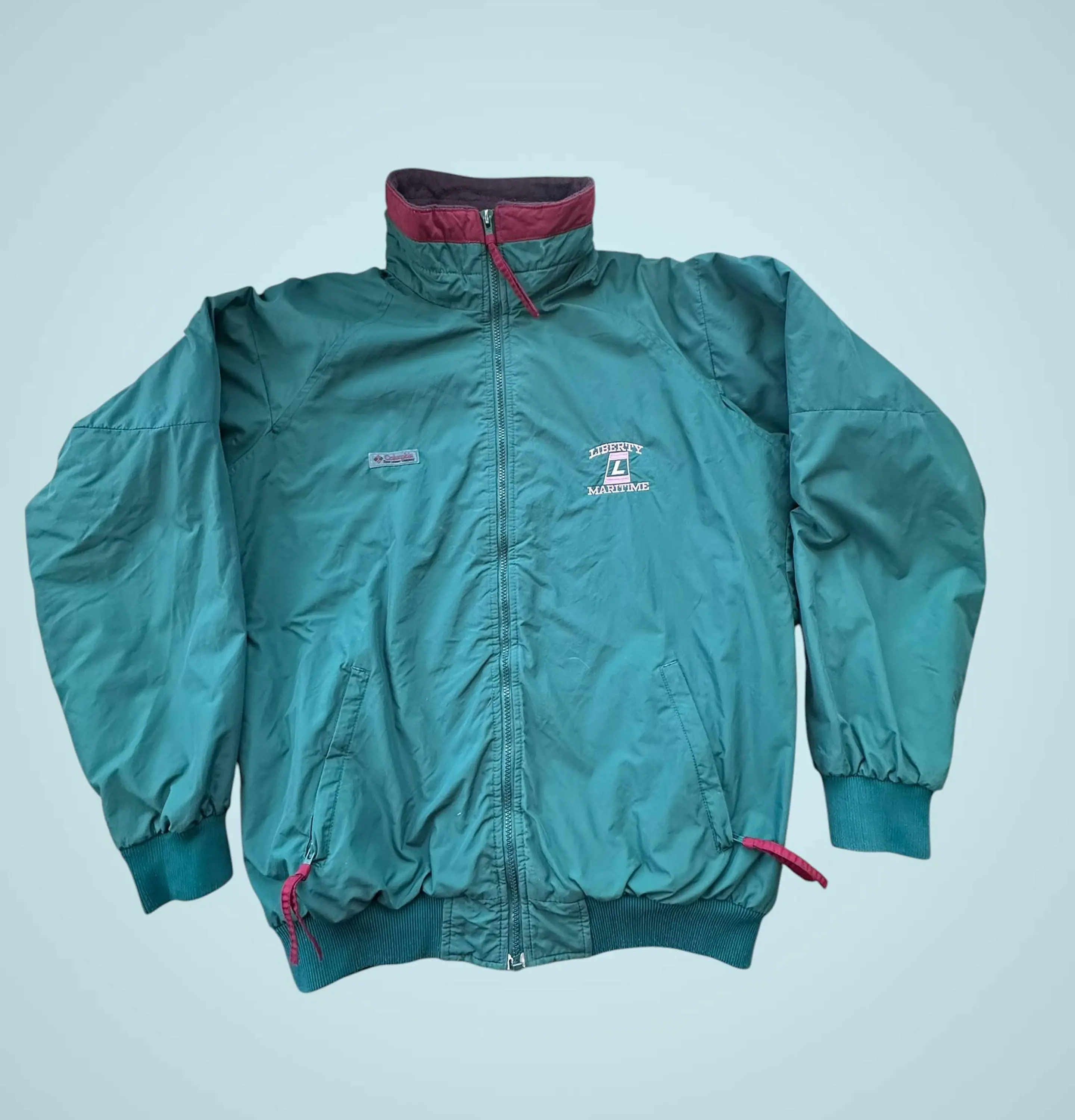 Columbia | Chaqueta Vintage Radial Sleeve Fleece Hombre | Talla L 1