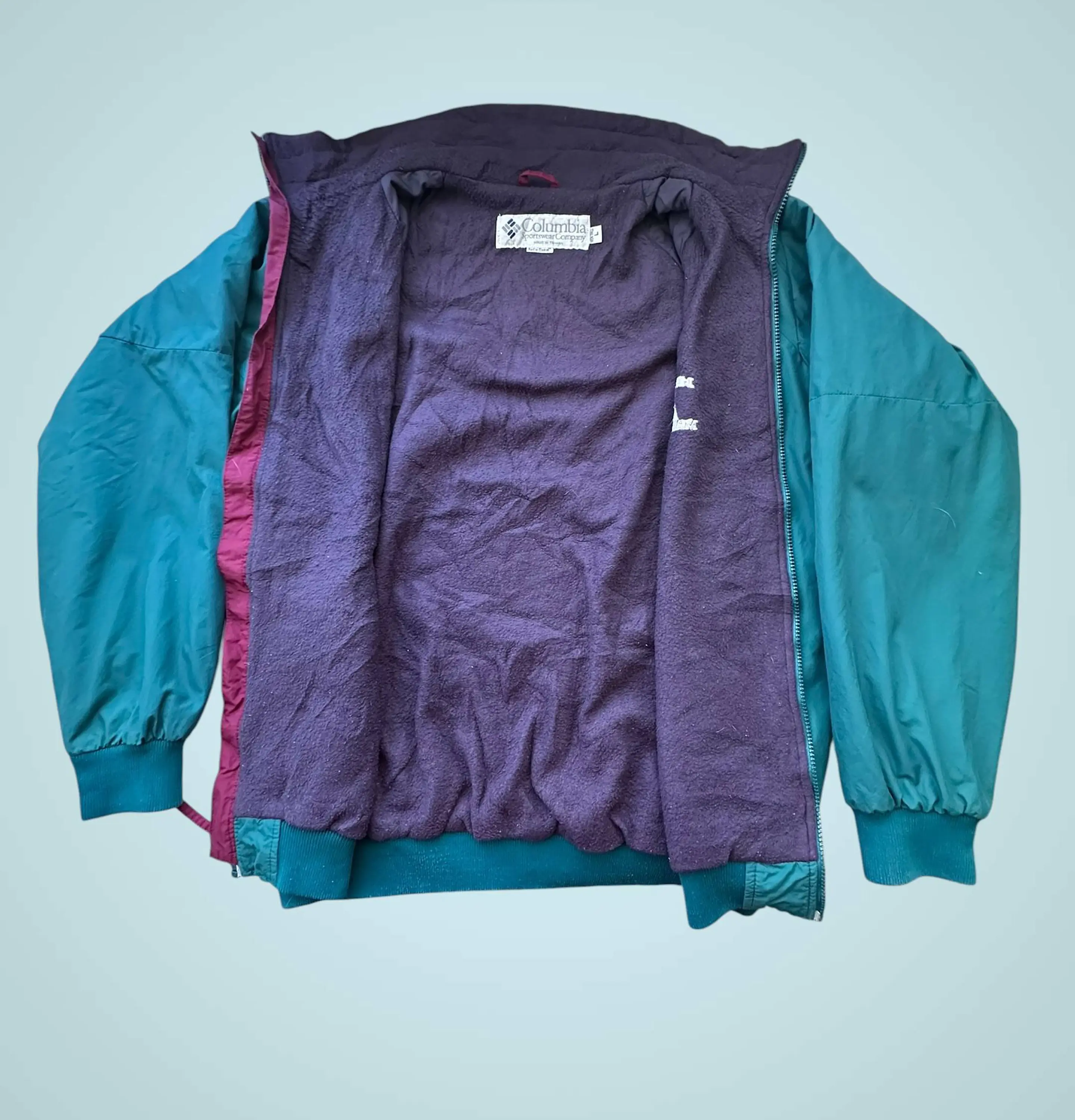 Columbia | Chaqueta Vintage Radial Sleeve Fleece Hombre | Talla L 2