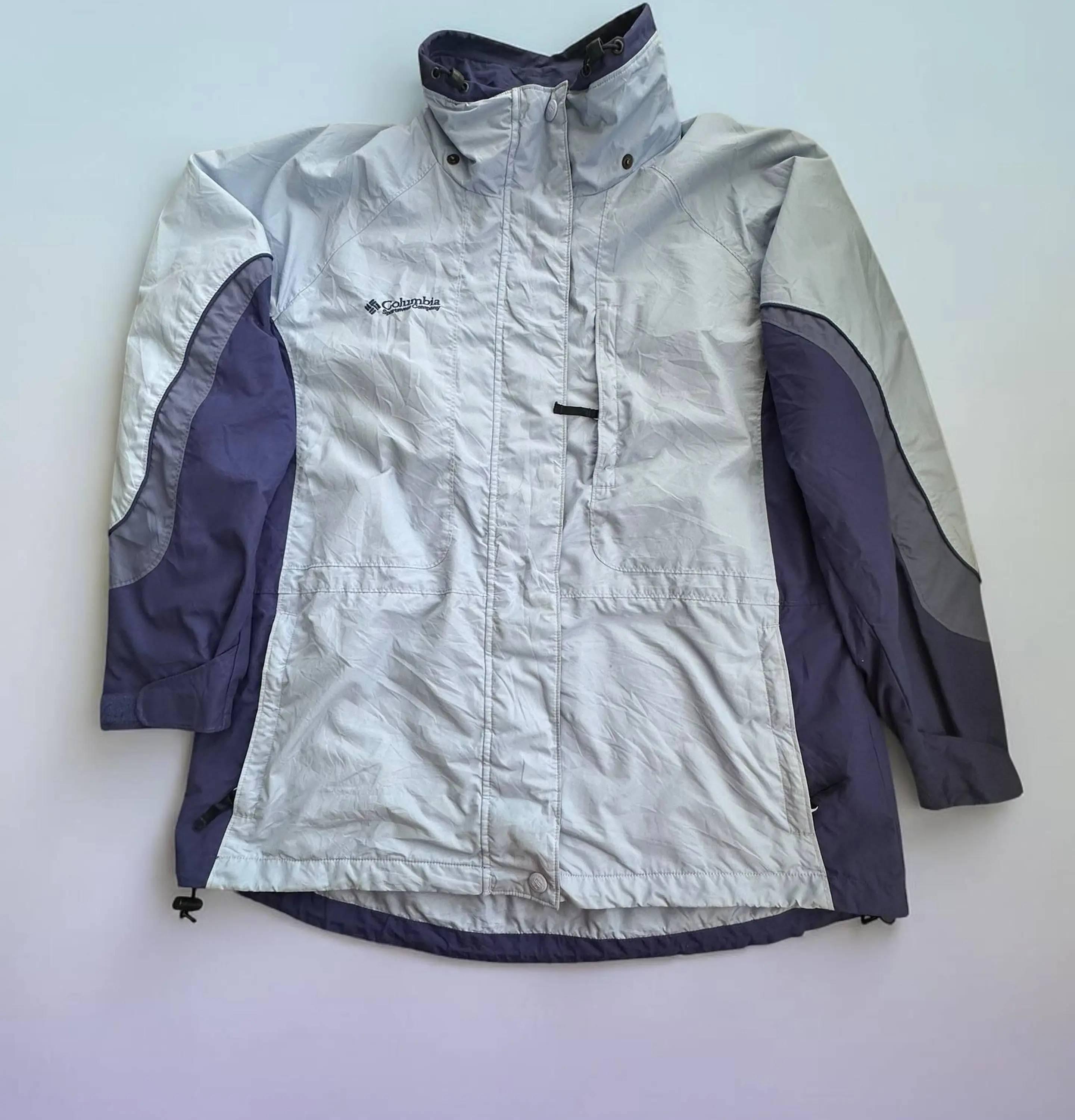 Columbia | Parka Vintage Color Block Mujer Talla XL | Portland 1