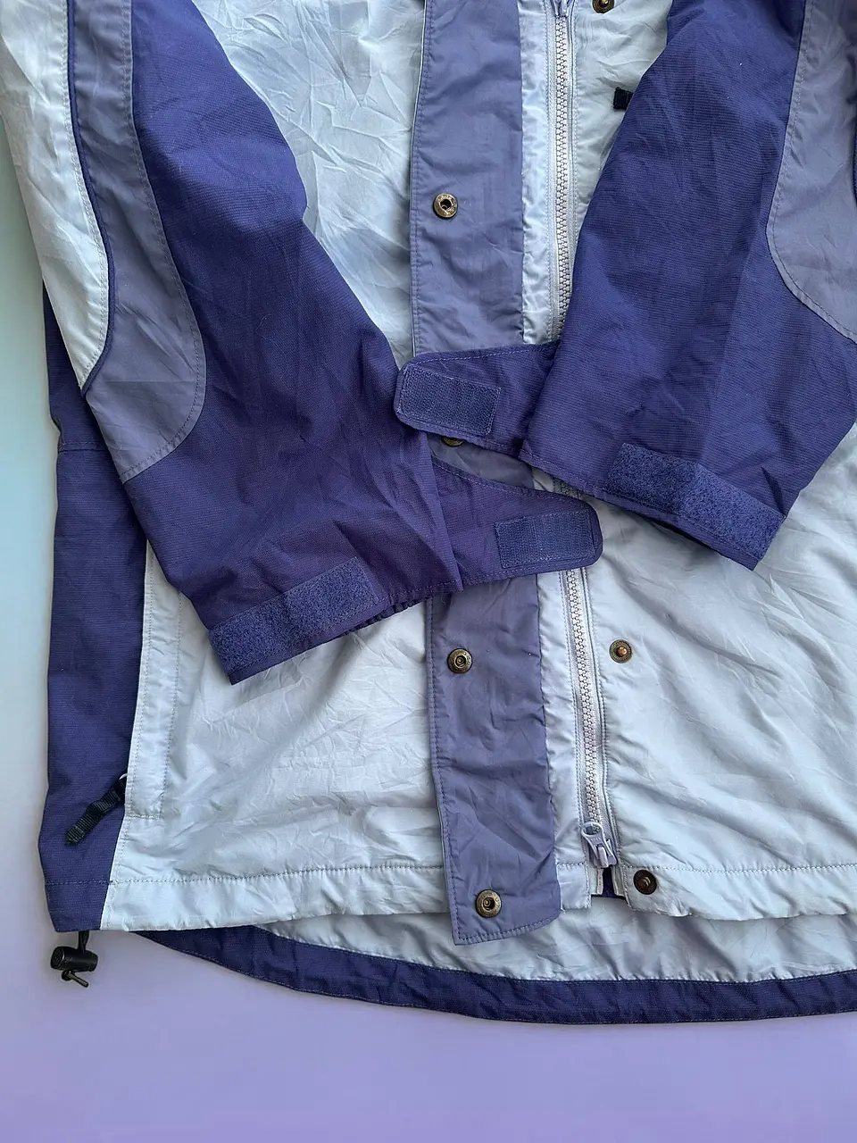 Columbia | Parka Vintage Color Block Mujer Talla XL | Portland 4