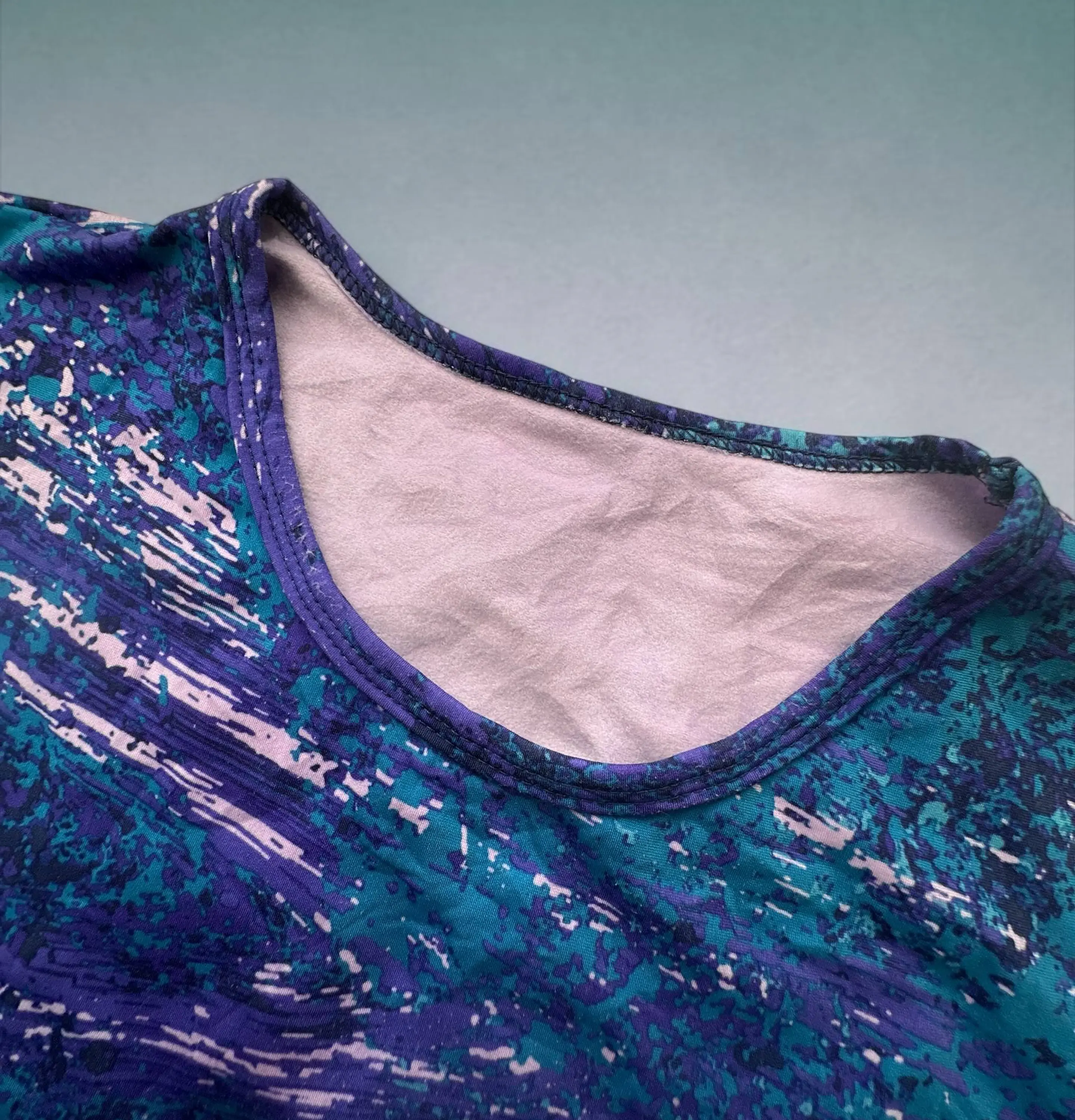 Primera Capa Manga Larga Estampada Mujer | Talla M 2