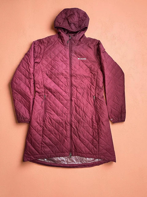 Columbia | Parka Larga Acolchada Omni-Heat | Mujer | Talla L