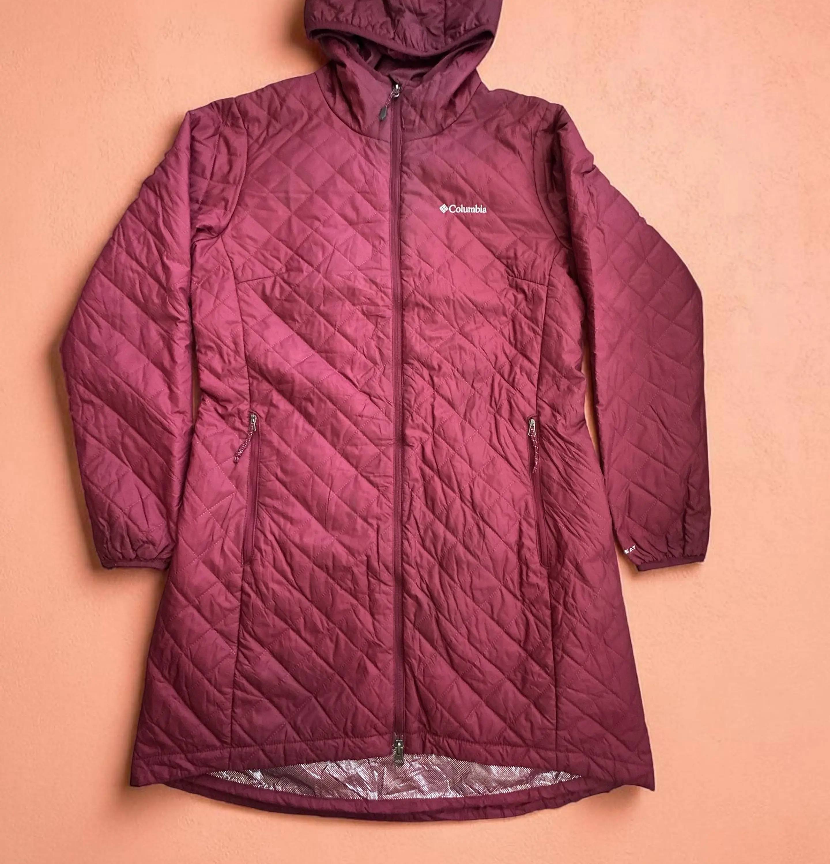 Columbia | Parka Larga Acolchada Omni-Heat | Mujer | Talla L 1