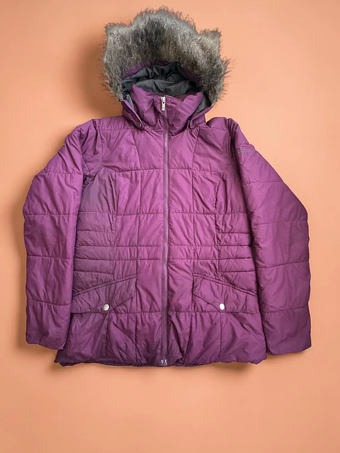 Columbia | Parka Acolchada con Peluche en Capucha | Mujer | Talla M