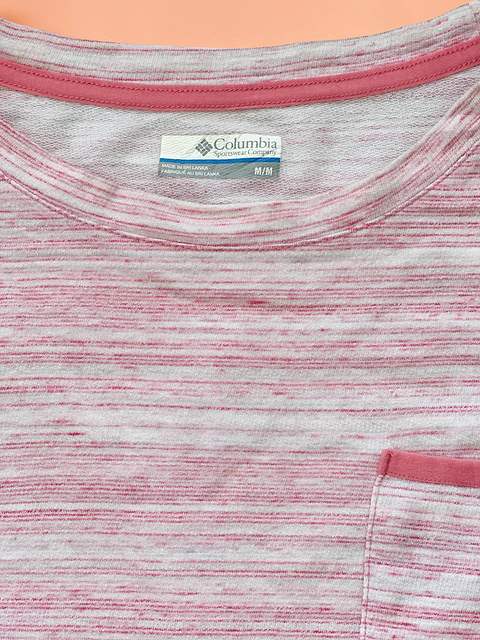 Columbia | Polera Manga 3/4 Rayas | Mujer | Talla M