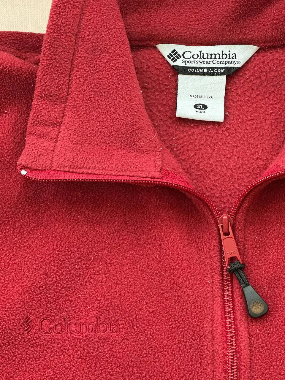 Columbia | Polar Fleece Cierre Completo | Hombre | Talla XL 3