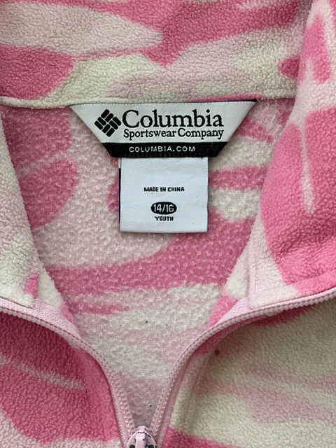 Columbia | Polar Fleece Camuflado | Niño/a Talla 14/16