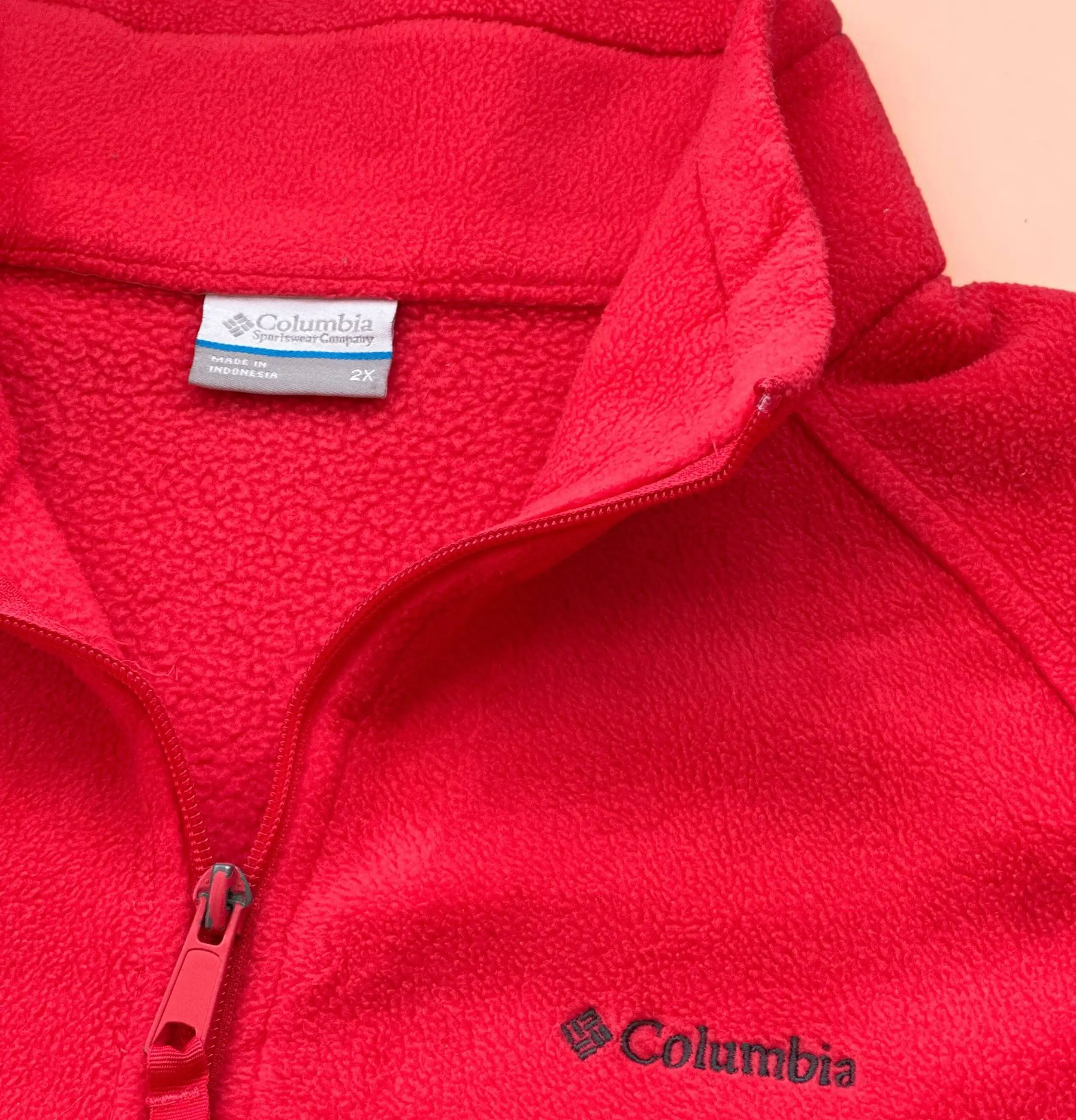 Columbia | Polar Fleece Cierre Completo | Talla 2X 2