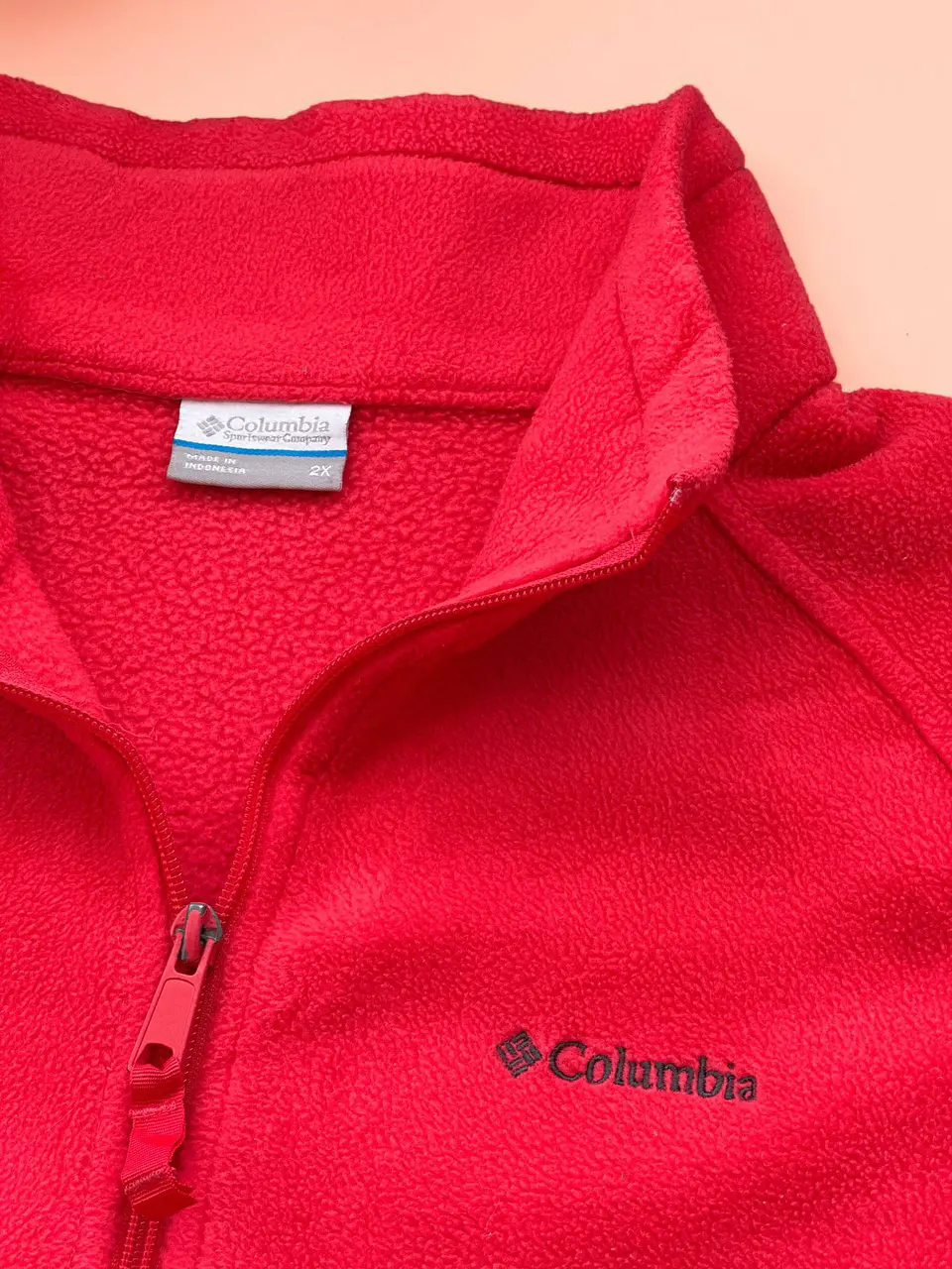 Columbia | Polar Fleece Cierre Completo | Talla 2X 2