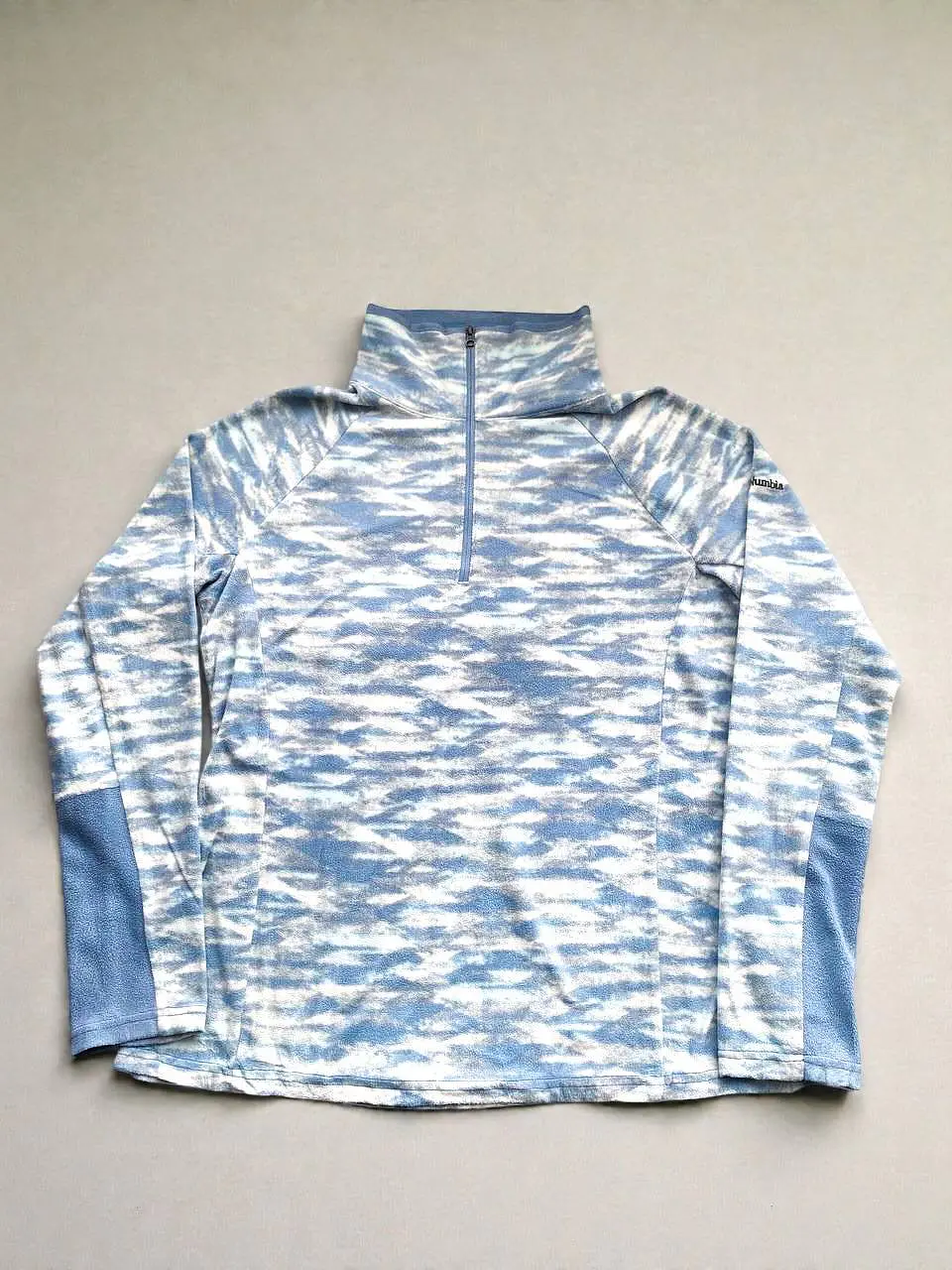 Polar Columbia ¼ zip estampado talla L 1