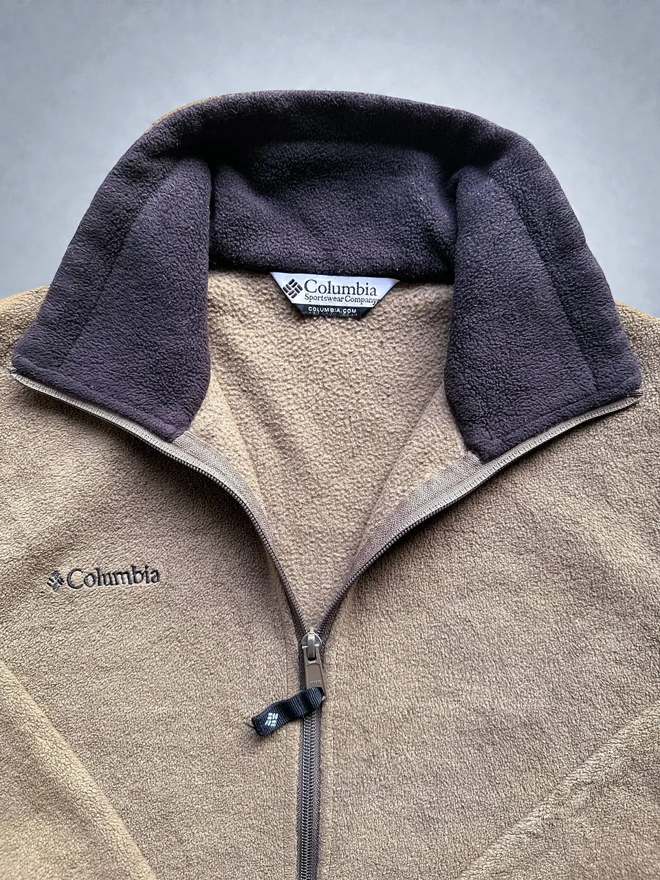 Polar Columbia zip completo bicolor talla XL  2