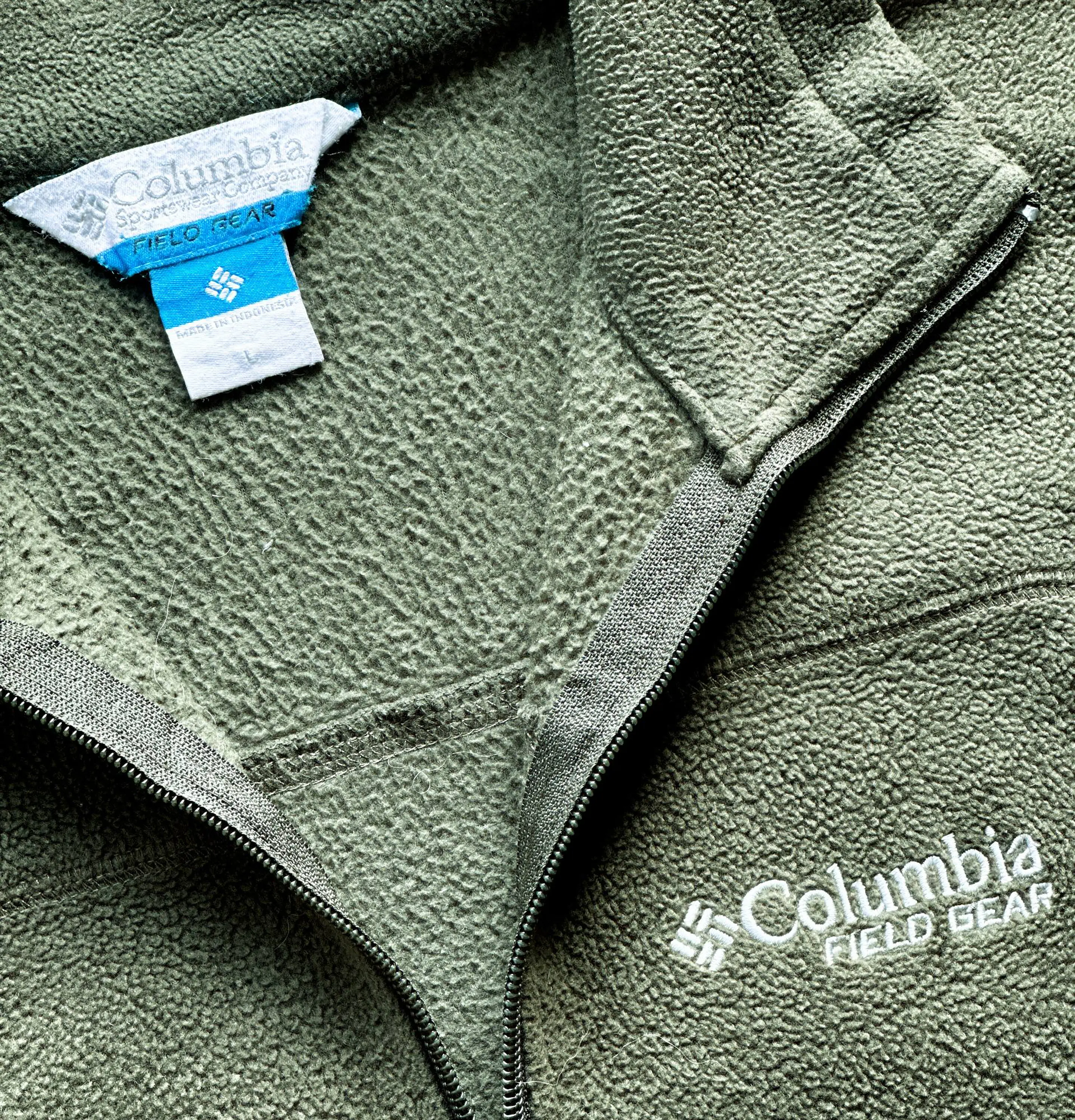 Columbia Field Gear | Polar Fleece Full Zip | Hombre | Talla L 5
