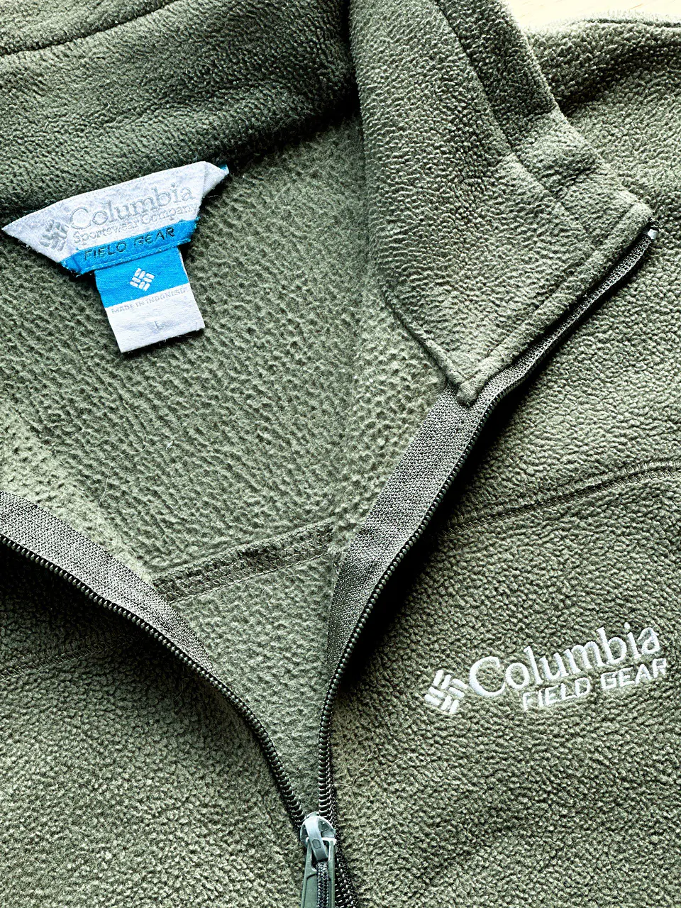 Columbia Field Gear | Polar Fleece Full Zip | Hombre | Talla L 5