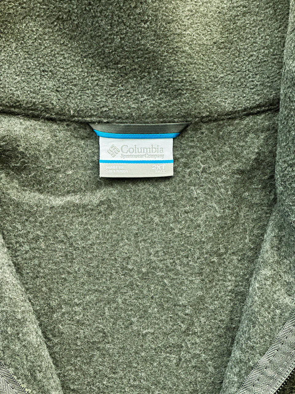 Columbia | Polar Fleece Bicolor | Hombre | Talla 2XT Tall 5