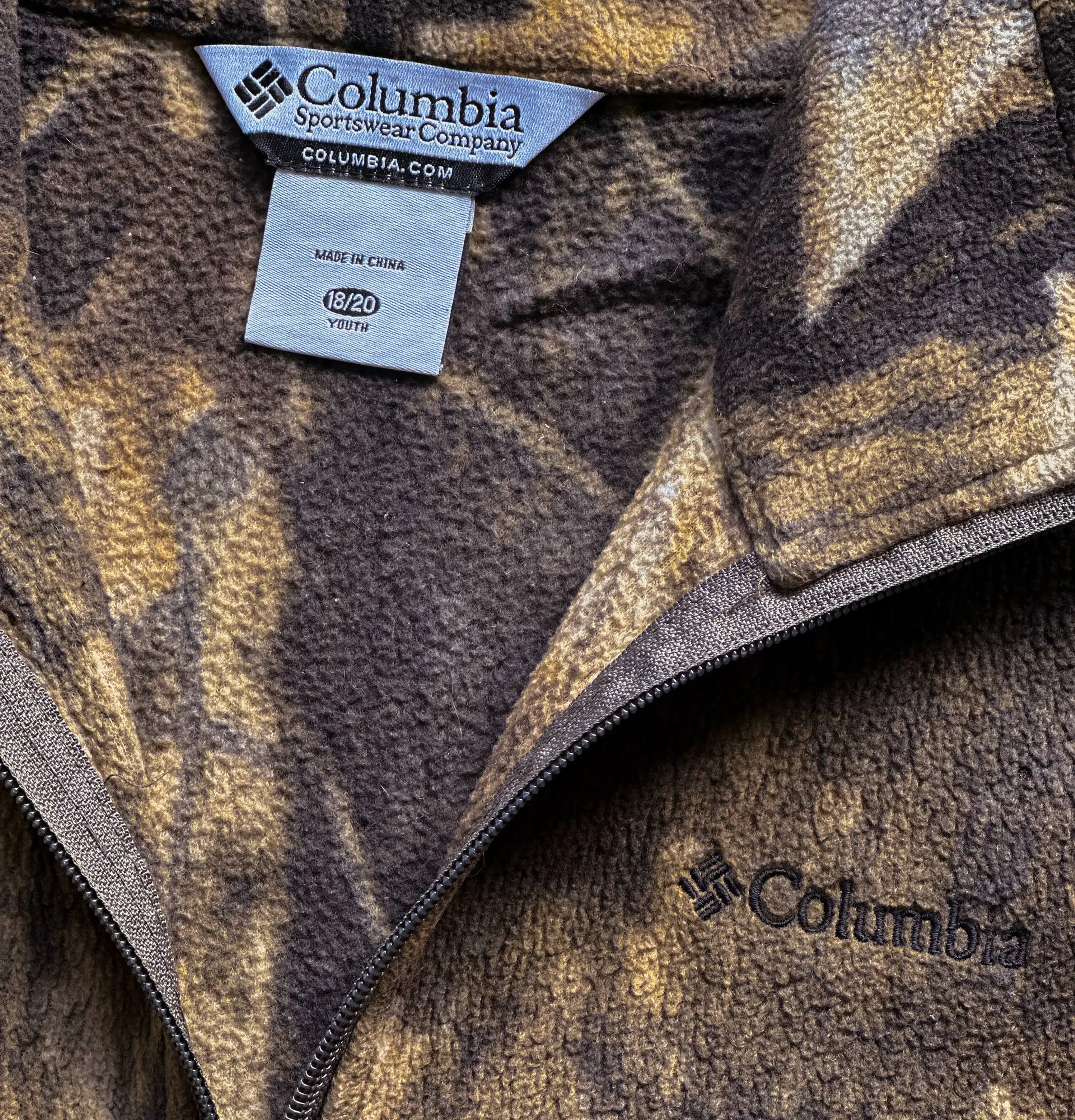 Columbia | Polar Fleece Camo Hunting | Niño/a | Talla 18/20 5