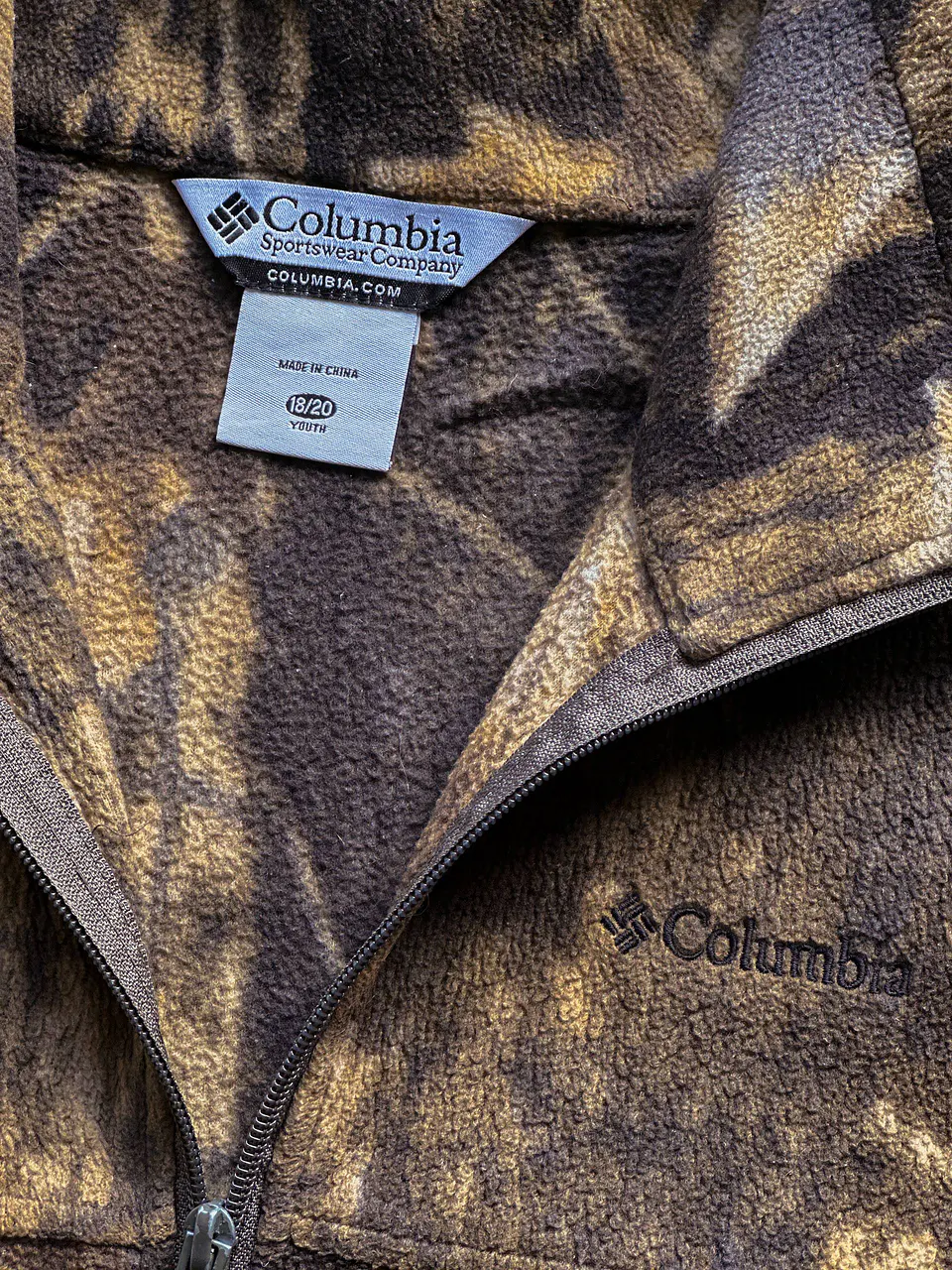 Columbia | Polar Fleece Camo Hunting | Niño/a | Talla 18/20 5