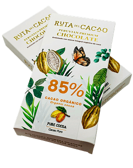 TABLETAS  Premium  85%   APTA PARA DIABETICOS*    DARK CHOCOLATE