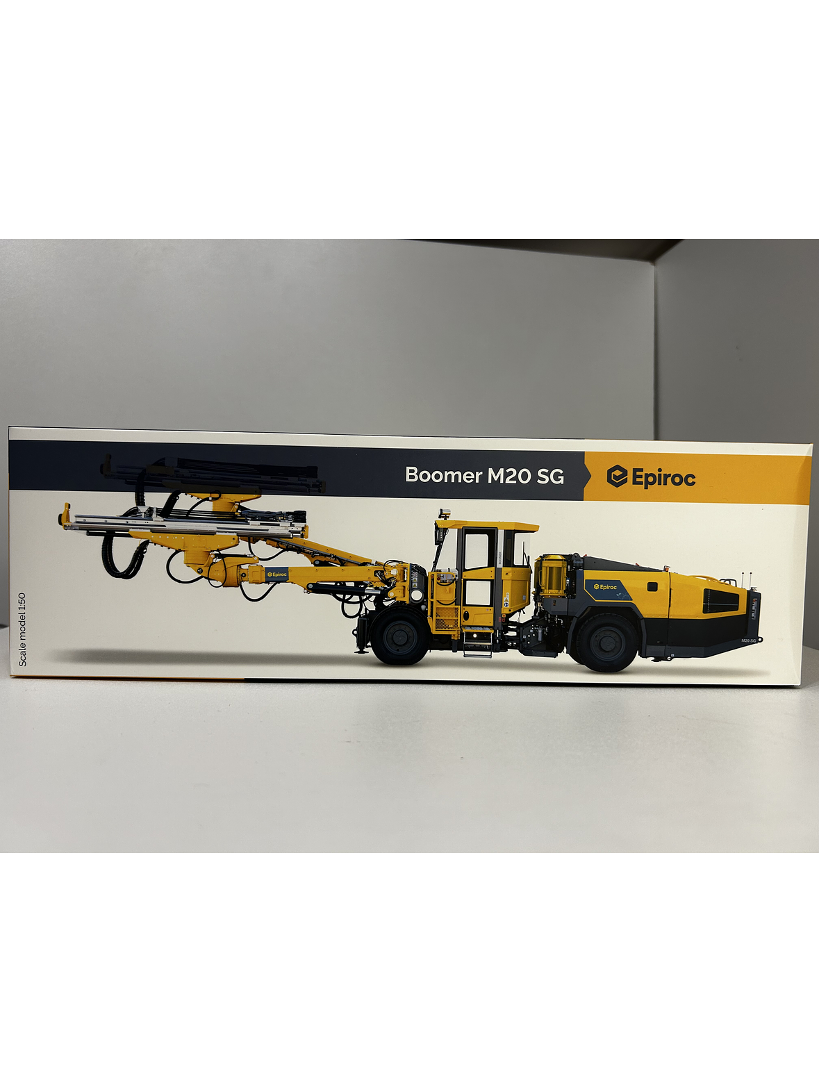 Jumbo Boomer M20 SG Epiroc. Escala 1:50 | Equipo Minería Subterránea en Metal Coleccionable (Die-cast)  7