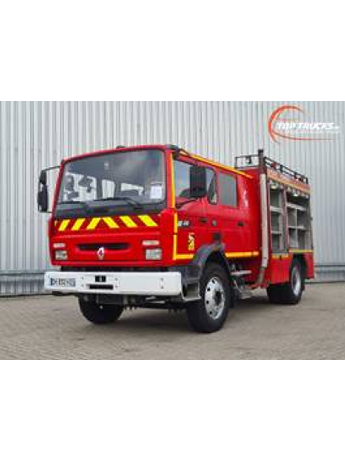 Camión de Bomberos Renault VI Midliner S180 “Haute-Savoie” | Escala 1:43 IXO/Salvat Die-cast 8