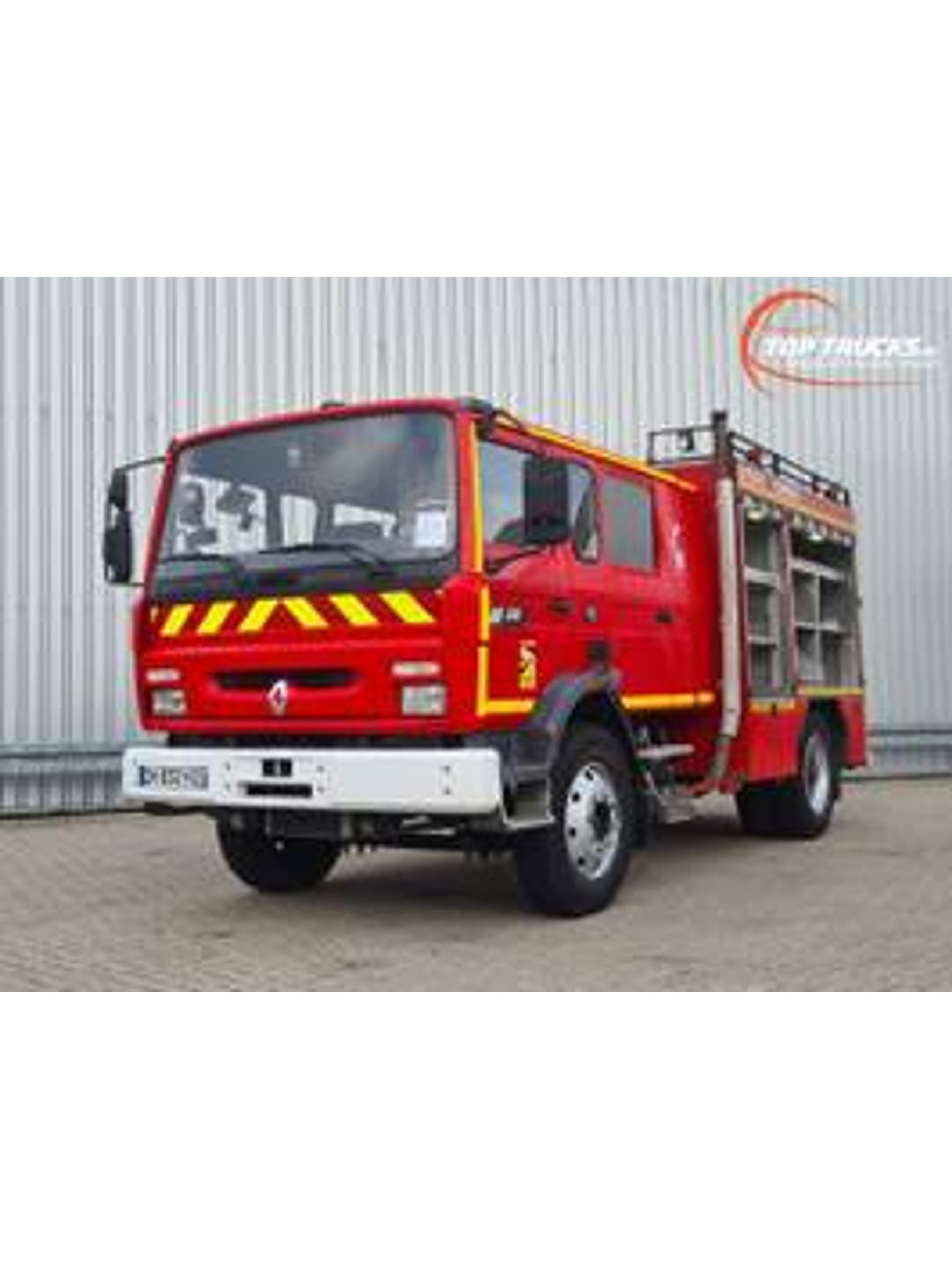 Camión de Bomberos Renault VI Midliner S180 “Haute-Savoie” | Escala 1:43 IXO/Salvat Die-cast 8