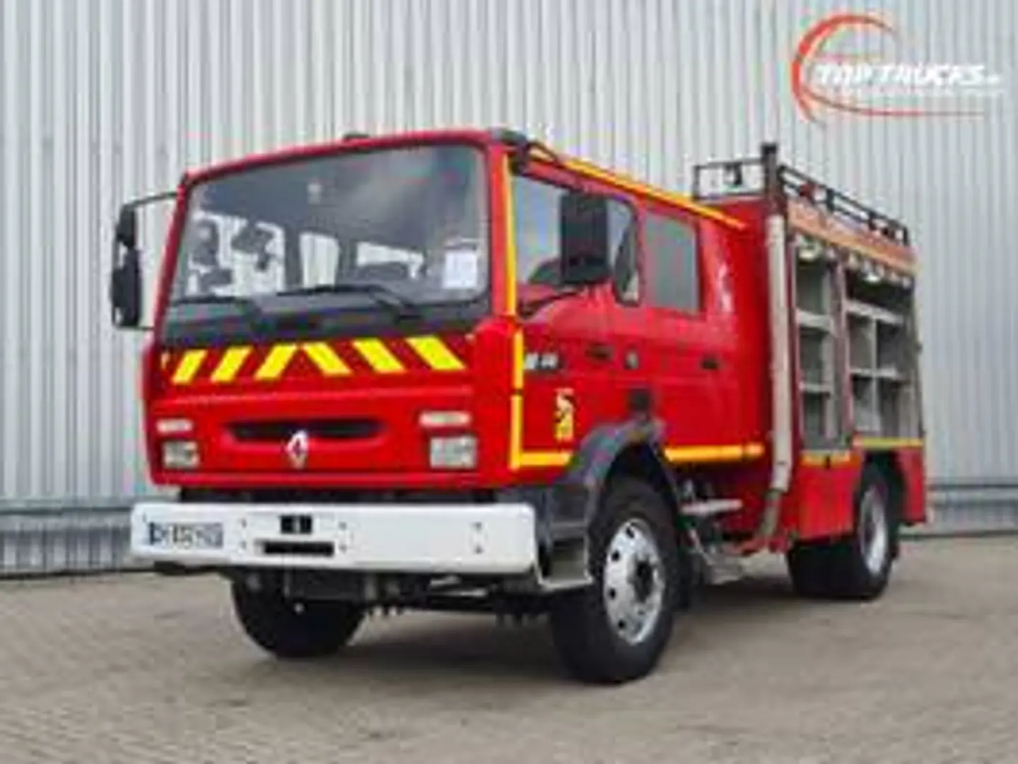 Camión de Bomberos Renault VI Midliner S180 | Edicola 1:43 8