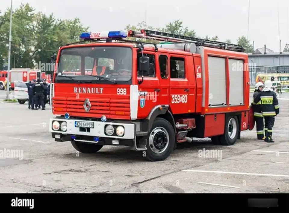 Camión de Bomberos Renault VI Midliner S180 | Edicola 1:43 10