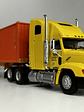 Camión Freightliner FLD 112 (1993) con Contenedor Hyundai – Escala 1:43. Colección Camiones Americanos - Miniatura 6