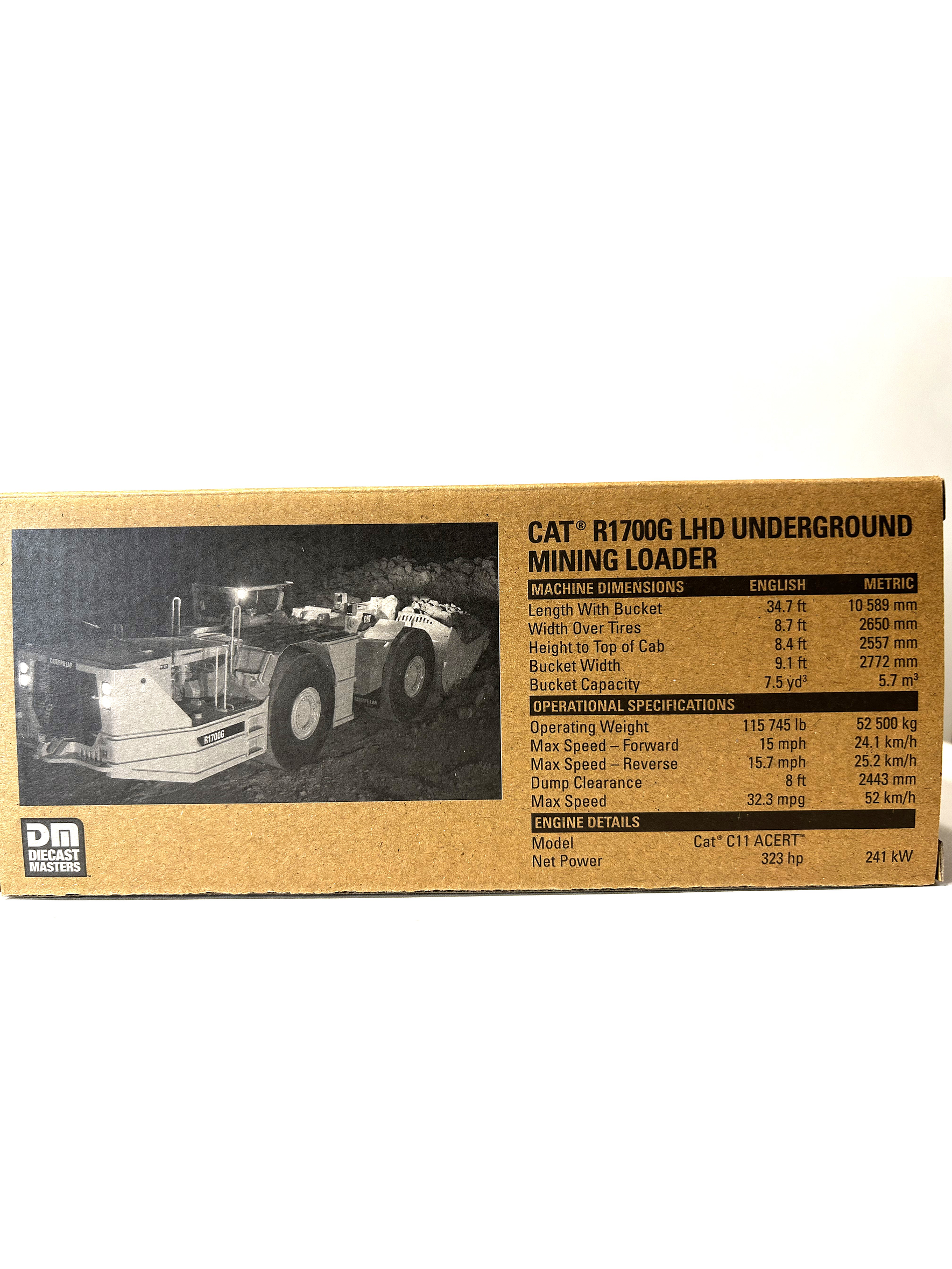 Cat R1700G LHD Wheel Loader 85140 (1:50) – Pala Mecánica Escala 1:50 10