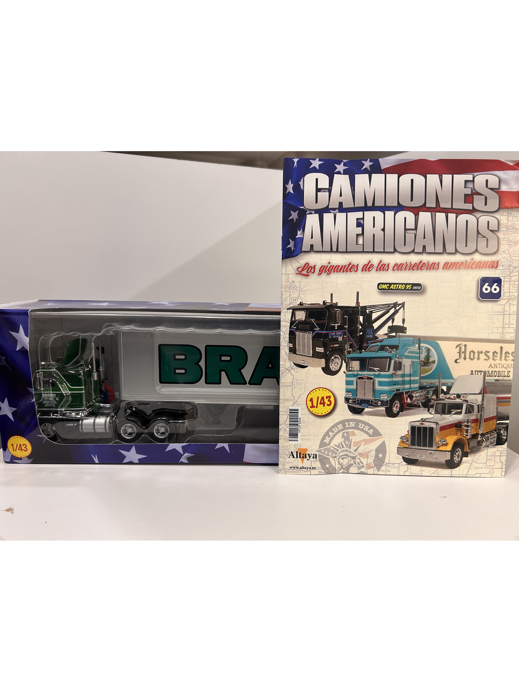 GMC Astro 95 1980 – IXO Models 1:43 – Branch Transport Clásico Cabover 9